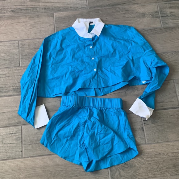 COTTON SET OCEAN BLUE - Picture 2 of 5